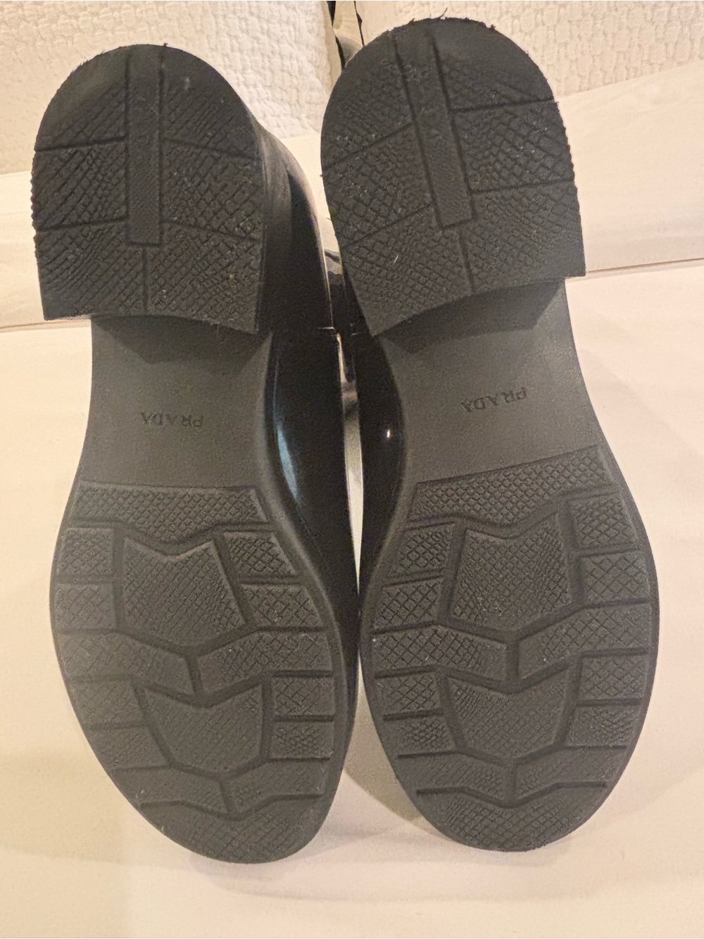 Prada Black Patent Mid Calf Rain
Boots SZ 38 - Picture 12 of 17